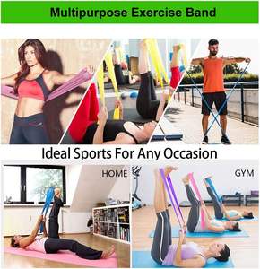 Bandas de Resistencia Personalizadas para Entrenamiento, Bandas Elásticas de Látex para Fitness, Theraband para Ejercicios de Cadera - Product Image 3