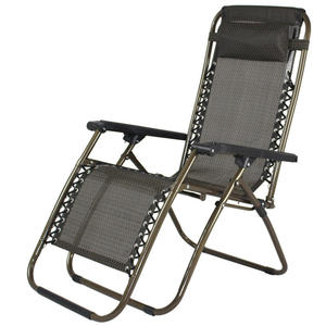 Fauteuil inclinable portable moderne de style Shanghai, zéro gravité, pliable, en maille, avec structure en acier, pour loisirs, repas, camping, <span class=keywords><strong>jardin</strong></span> - Product Image 6