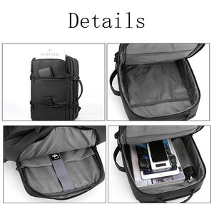 Custom Waterproof Casual <b>Laptop</b> Mochila <b>Sales</b> Outdoor Sport School Book <b>Bags</b> Business Men Travel Backpack - Product Image 3