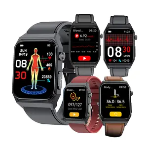 Diabetische Smartwatches Glucosehorloge Diabetes Suikertester Polsbandjes Medische Monitor Slimme Polshorloge Armband