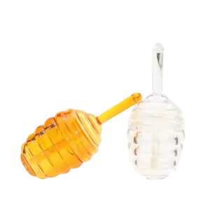 Tube de brillant à lèvres vide 2024 Mini Nid d'abeille Blanc Mignon avec logo personnalisé – Contenant cosmétique pour brillant à lèvres - Product Image 5