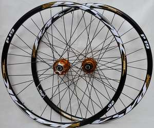 Ruedas de Bicicleta de Montaña SUNHIOT SH-HB0014 Centerlock con <span class=keywords><strong>2</strong></span> Rodamientos Delanteros y 4 Traseros Sellados - Product Image 2