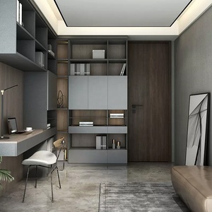 Customized Wall Hanging Cabinet Luxury Glass Cabinet for Living Room