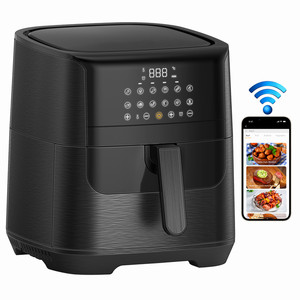 Horno digital <span class=keywords><strong>de</strong></span> <span class=keywords><strong>12</strong></span> <span class=keywords><strong>litros</strong></span>, <span class=keywords><strong>freidora</strong></span> <span class=keywords><strong>de</strong></span> <span class=keywords><strong>aire</strong></span> con WIFI TUYA - Product Image 6