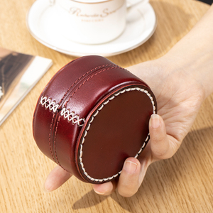 Lớp trên cùng mới tann rau, hộp lưu trữ đa chức năng Retro tròn - Product Image 3