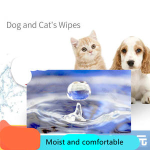 Lingettes de bain et de toilettage <span class=keywords><strong>pour</strong></span> animaux de compagnie - Utilisation facile sous la douche <span class=keywords><strong>pour</strong></span> chiens et chats, matériau non tissé, parfum personnalisé - Product Image 5