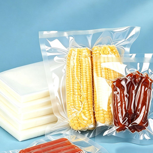 Bolsas de Plástico Transparentes para Envasado al Vacío de Salchichas y Carne Congelada, con Sellado Térmico, de PA, PE y Nailon, con Barrera Protectora - Product Image 5