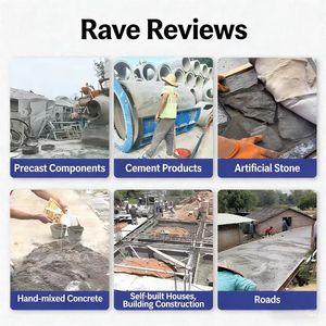 Additivo per Calcestruzzo Poliacrilico ad Alte Prestazioni Riduttore d'Acqua Componenti Prefabbricati Mattoni in Pietra Artificiale e Ponti - Product Image 4
