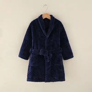Albornoz de franela suave y cálido para bebé, <span class=keywords><strong>pijama</strong></span> grueso de lana coral, bata de baño para niños, venta al por mayor - Product Image 5