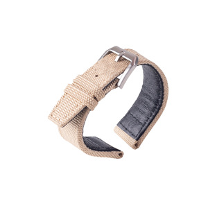 Correa de reloj de lona de nailon correa de reloj 20mm 22mm pulsera de tela impermeable deporte hombres mujeres pulsera de repuesto - Product Image 4