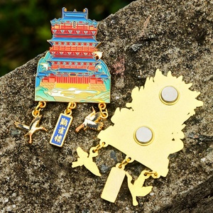 Aimants de réfrigérateur de haute qualité, fabricants personnalisés, aimants métalliques personnalisés, souvenirs, aimants de réfrigérateur en métal personnalisés - Product Image 2