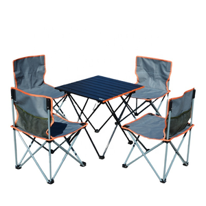 Ensemble de <span class=keywords><strong>table</strong></span> <span class=keywords><strong>et</strong></span> <span class=keywords><strong>chaise</strong></span> d'extérieur pliable <span class=keywords><strong>et</strong></span> portable, <span class=keywords><strong>table</strong></span> de <span class=keywords><strong>camping</strong></span> en alliage d'aluminium, barbecue, équipement de <span class=keywords><strong>camping</strong></span>, <span class=keywords><strong>table</strong></span> en rouleau d'œufs - Product Image 2