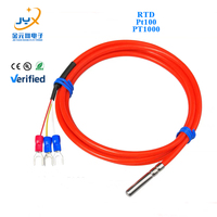Sensor de Temperatura Personalizable de 3 Hilos RTD PT100 PT1000 con Carcasa de Acero Inoxidable, Compatible con OEM y ODM, Sonda de Temperatura