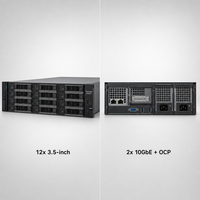 Serveur en rack 2U R760XS 2x Gold 5418Y 48 cœurs 32 Go 2x 2 To RAID1 Centre de données d'entreprise