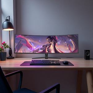 Ultra Wide <strong>Screen</strong> 49inch 5K 240Hz Curved <strong>Computer</strong> Gaming PC Monitor VA HDR 1MS RGB Lighting 100% SRGB LED Display <strong>Built</strong>-<strong>in</strong> - Product Image 1