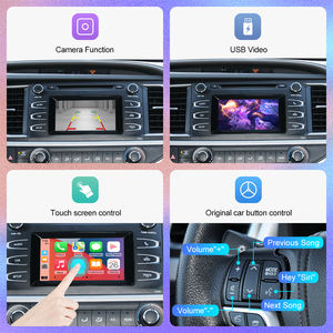Module Auto <span class=keywords><strong>CarPlay</strong></span> Android sans fil Road Top pour <span class=keywords><strong>Toyota</strong></span> Tundra/Highlander/<span class=keywords><strong>RAV4</strong></span>/Tacoma/Camry/Corolla/Avalon/Prius Car Play - Product Image 4