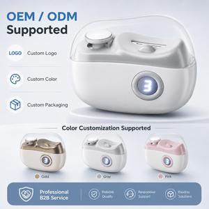Cortauñas Eléctrico Automático <span class=keywords><strong>de</strong></span> 3 Velocidades Ajustables con Pantalla, para Adultos Mayores, Bebés, <span class=keywords><strong>Uñas</strong></span> <span class=keywords><strong>de</strong></span> Manos y <span class=keywords><strong>Pies</strong></span> - Product Image 2