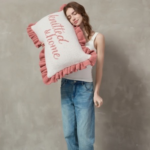 Fundas de Almohada Tejidas Suaves y Acogedoras, Desbloquean Momentos de Relajación en Casa, Tan Suaves que Derretirán Tu Corazón, Súper Curativas, Siempre con Usted - Product Image 3