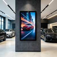 Pantalla Digital Comercial para Interiores OEM ODM de 32-98 Pulgadas, Animación 4K, Marco Metálico, Sistema Operativo Android Integrado, CMS, para Centros Comerciales, Salas de Exhibición, 4S