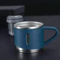 Regalo Empresarial, Juego de Termos de Acero Inoxidable 304 de 500 ml, Aislamiento Térmico de 6-12 Horas, Ecológico, Portátil, Estilo Minimalista