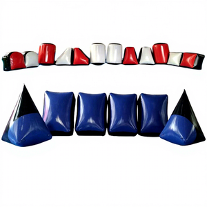 Huayue Toys Nuevo Producto de Venta Caliente de Fábrica: Búnkeres Inflables para Paintball, Búnkeres de Aire en Conjunto, Estilo Doritos para Paintball - Product Image 1