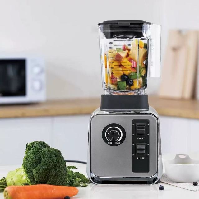 Commercial Electric Heavy Duty Powerful Blender Food Processor Multifunctional Juice Smoothie Mixer Grinder Blender