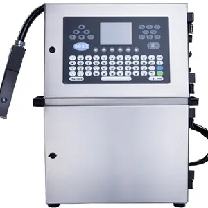 La fe de alta calidad continuo impresora de chorro industrial llamando de inyección de tinta de máquina de codificación