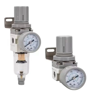 1/4 "NPT sistema di regolazione della pressione dell'aria compressa Mini regolatore dell'aria AR2000-02 calibro 0-150 PSI - Product Image 5