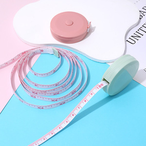 Penggaris plastik fleksibel teleskopik kecil, alat ukur Mini dua sisi badan jahit perhiasan membuat alat yang dapat ditarik 180cm/70 inci - Product Image 4