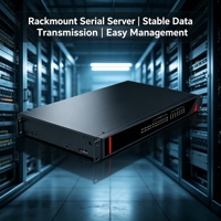 Servidor Serial Industrial de Montaje en Rack con 4, 8 y 16 Puertos Seriales Convertidos a Ethernet RJ45, Precio al por Mayor