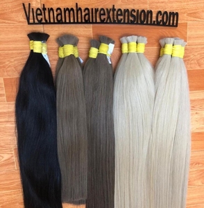 Extensiones de Cabello Humano de Calidad Profesional, Cabello Virgen en Paquetes, Liso, con Cutícula Alineada, Exportación Global - Product Image 2