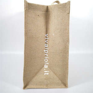 Eco friendly Customize logo Recycle Personalized Custom 100% <strong>Jute</strong> <strong>Tote</strong> <strong>Bag</strong> <strong>Wholesale</strong> - Product Image 3