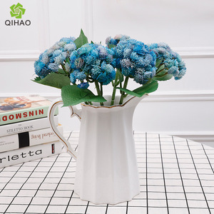 QIHAO - Coliflor Artificial de Plástico para Decoración de Interiores del Hogar, Arreglo Floral - Product Image 3