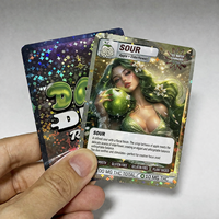 Cartes à Jouer Personnalisées Professionnelles en PVC Holographique UV, Design sur Mesure, Pack Booster Premium, Cartes à Collectionner