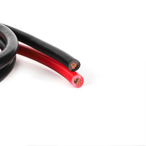 Câble de batterie pour onduleur à borne en cuivre étamé sans oxygène 4AWG, ensemble de câbles monocœur DC 1,5KV XLPO, fil de batterie solaire flexible - Product Image 2