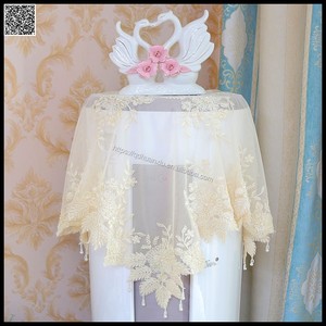 Superposición <span class=keywords><strong>de</strong></span> tul con cuentas bordadas para boda, mantel elegante con cuentas y ropa <span class=keywords><strong>de</strong></span> cama para sala <span class=keywords><strong>de</strong></span> estar - Product Image 3