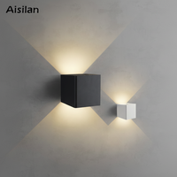 Lampe murale extérieure étanche IP65 Aisilan, lampe murale LED à angle réglable flexible pour hôtel et maison