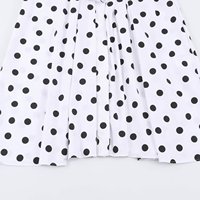 TAOP&ZA Nouvelle Robe d'été élégante décontractée pour femme, col en V, sans manches, à pois, avec ceinture 7624423