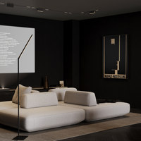 Meuble TV moderne et minimaliste en bois massif, meuble console pour centre multimédia, pour salon, chambre à coucher, maison et hôtel