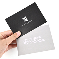 Carte de remerciement personnalisée avec logo de marque, en papier gaufré, pour commande, pour soutenir ma petite entreprise
