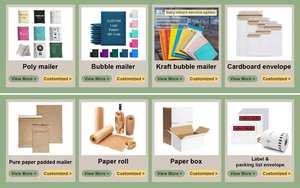 Custom Logo High Quality Eco Friendly Recyclable <b>Brown</b> Kraft <b>Paper</b> Mailer Cardboard T Shirt Clothing Shipping <b>Bag</b> - Product Image 5