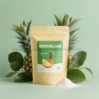 Poudre d'enzyme bromélaïne de haute qualité, poudre de bromélaïne d'ananas de qualité alimentaire