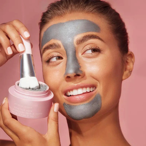 Private Label Detox <strong>Facial</strong> Mask With Kaolin Clay Bentonite Clay Mineral-rich Sea Silt Control Oil Pores Shrink Clay Mask - Product Image 5