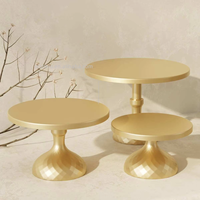 Gâteaux de dessert haut de gamme en gros pour la présentation sur les tables de dessert de mariage occidentales, supports à gâteaux en libre-service, décorations pour la maison
