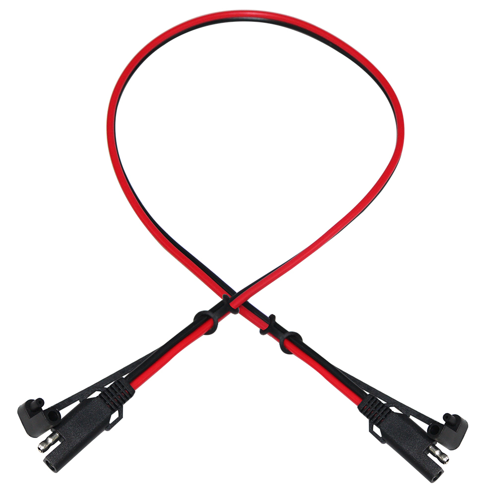 Dc Puissance Prise Étanche Câble Solaire 12v Batterie Rallonge Câbles Sae À Sae Sae À 2 Broches Connecteur Automobile
