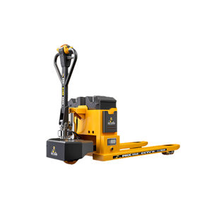 Elektrik toprak sığır Forklift 2 ton küçük tüm elektrikli lityum pil 48V hidrolik direk manuel hidrolik kamyon katı lastik - Product Image 5