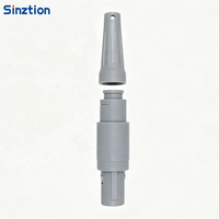 Conector Sinztion PAG Medical Serie 1P P |   Conectores Personalizables de Aviación, Multiconductores, de Plástico, Autoblocantes, Tipo Push-Pull