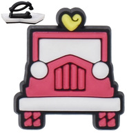 2024 Clips de chaussures en caoutchouc PVC souple, breloques amovibles et boucles de décoration pour lacets, motifs dessin animé personnalisés, lavables, pour baskets FENGXIN