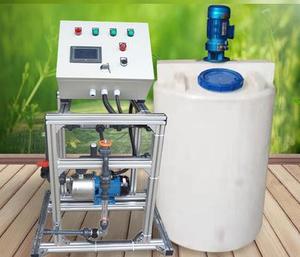 Sistema Integrado Automático de Fertilización con Agua Metálica y Control por Aplicación Móvil para Riego Agrícola y Uso en Granjas - Product Image 1