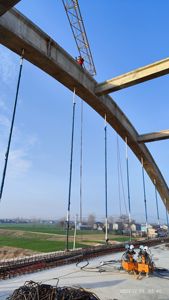 Pont suspendu, câble de <span class=keywords><strong>suspension</strong></span> parallèle, structure en acier, câble de pont - Product Image 3